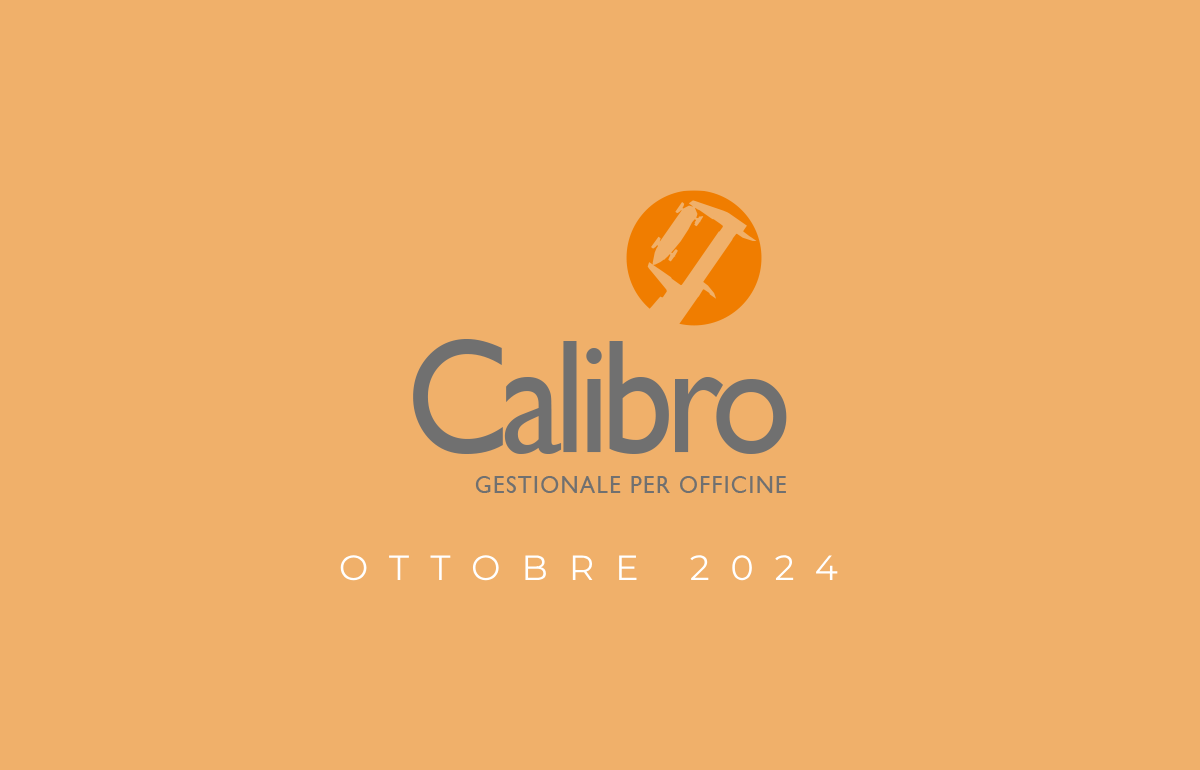 aggiornamenti calibro ottobre 2024